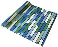 d-c-fix window film privacy Vitrail – 67,5cm x 1,5m – static vinyl films for glass windows with a modern geometric design – self-adhesive, opaque, frosted, decorative for bathroom, home & kitchen