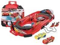 Carrera Speed Arena Race Case: Disney Pixar Cars, 2.77 Metres, With Lightning McQueen & Dinoco Cruz, Suitable From 3 Years+