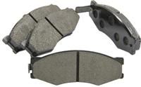 Front Brake Pad Set 2x Pads Integrated Wear Indicator Replacement - Pagid T0004