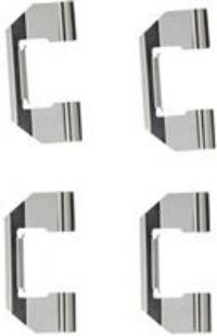 Front Brake Pad Fitting Kit Repair Hardware Braking Replacement - Pagid 109-1174