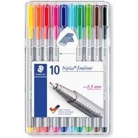 Staedtler Triplus Fineliner Pen Pack of 10