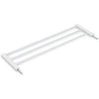 hauck 21 cm Safety Gate Extension, White - with Connectors for Pressure Fit Door Gates & Stair Gates Open N Stop 2, Autoclose N Stop, Open N Stop KD, Metal