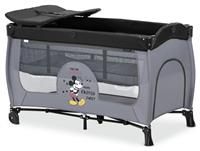 Hauck Sleep'n'Play Centre (Mickey Mouse - Grey) - Suitable From Birth