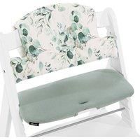 Hauck Alpha+ Highchair Pad Select, Jersey Leaves - Highchair Cushion, Soft Fabric, Machine Washable, Anti Slip