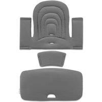 hauck Highchair Baby Seat Pad, Dark Grey - Accessory for Alpha+ Wooden High Chair from 6 Months, Oeko-TEX® Standard 100, Soft Padding, Easy to Wipe Clean, Machine Washable