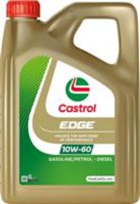 Castrol Edge 10W-60 4L Supercar Full Synthetic Motor Oil, 4 Litre