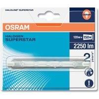 Osram 120W R7s Eco Halogen Linear 78mm Light Bulb