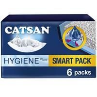 2 Catsan Hygiene Smart Pack Inlays Cat Litter Dust-Free Litter Tray Liners