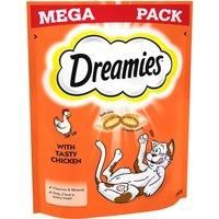 Dreamies Cat Treats, Mega pack with Chicken, 1 Pouch (1 x 200 g)