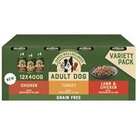 James Wellbeloved James Wellbeloved Adult Dog Can - Grain-Free Variety 400g 12pk