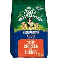 James Wellbeloved Adult High Protein - Chicken & Turkey - 10kg