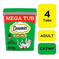 Dreamies Mega Tub - Catnip (350g)