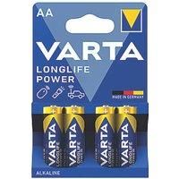 Varta Longlife Power (former High Energy) Mignon AA Battery 4906 LR06 (4 pack)