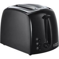 Russell Hobbs 21641 Textures 2-Slice Toaster - Black
