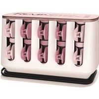 REMINGTON PROluxe H9100 Ceramic Rollers - White & Rose Gold, White,Pink,Gold