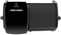 George Foreman Entertaining 10 Portion Grill and Griddle with Lid George Foreman  - Size: 35cm H X 62cm W X 17cm D