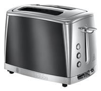 Russell Hobbs 23221 Luna 2 Slice Toaster Lift And Look 1500W - Grey - Brand New