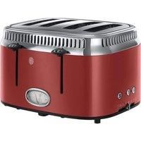 RUSSELL HOBBS Retro Red 4SL 21690 4Slice Toaster  Red