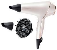 Remington Proluxe Ionic Hairdryer with Styling Shot and Intelligent OPTIHeat Control Settings, 2400 W, Rose Gold - AC9140