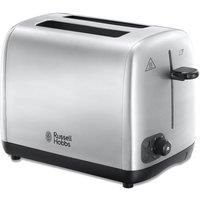 RUSSELL HOBBS Stainless Steel 24081 2-Slice Toaster - Silver
