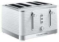 Russell Hobbs 24380 Inspire Toaster 4 Slice High Gloss White - Brand New