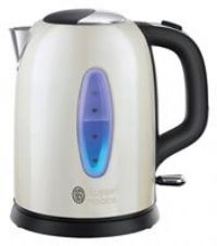 Russell Hobbs 25512 1.7L Rapid Boil Illuminated Worcester Kettle 3000W - Cream
