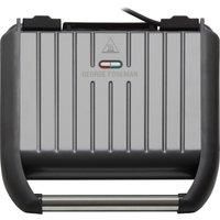 George Foreman 25041 5 Portion Steel Grill Health Grill Gun Metal