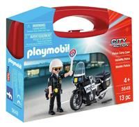 Playmobil 5648 City Action Collectable Small Police Carry Case