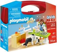 Playmobil 5653 City Life Collectable Small Vet Carry Case