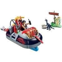 Playmobil 9435 Action Dino Hovercraft with Underwater Motor