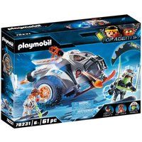 PLAYMOBIL 70231 Top Agents V Spy Team Snow Glider, with Light and Sound Effects, for Children Ages 6+