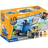 Playmobil DUCK ON CALL 70915 Police Emergency Vehicle, With Light and Sound, Toy for Children Ages 3+