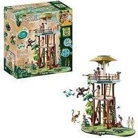 Playmobil Wiltopia 71008 Research Tower with Compass and Toy Animals, Sustainable Toy for Children Ages 4+