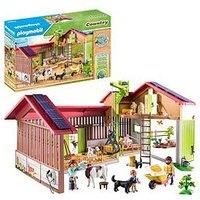 Playmobil 71304 Country Large farm, made of sustainable material with many functions and accessories, fun imaginative role play, playsets suitable for children ages 4+