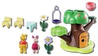 Playmobil 71316 1.2.3 & Disney: Winnie/'s & Piglet/'s Tree House£, Winnie-the-Pooh, educational toys for toddlers, gifting toy and fun imaginative role-play, playsets for children ages 12 months+