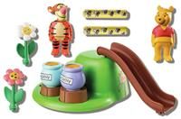 Playmobil 71317 1.2.3 & Disney: Winnie/'s & Tigger/'s Bee Garden, Winnie-the-Pooh, educational toys for toddlers, gifting toy and fun imaginative role-play, playsets for children ages 12 months+