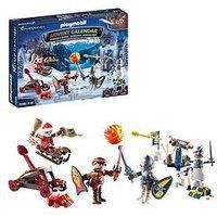 Playmobil 71346 Advent Calendar: Novelmore - Battle in the Snow, Knights, 24 days till Christmas, Gifting, Collectable Toy for Kids, Fun Imaginative Role-Play, PlaySets Suitable for Children Ages 4+