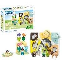 Playmobil | JUNIOR | My first Toy from 1 year | Gift for toddlers | Promotes color matching, animal names & first numbers | Sustainable toy with sorting function & accessories | 71655