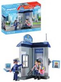 Playmobil | Action Heroes | Police Investigation Room | Police Toys | Toys for Children aged 4+ | 71733