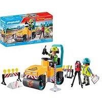 Playmobil | Action Heroes | Road Construction Site | Construction Toy for Kids | Construction Playset | Toys for Children Aged 4+ | 71751