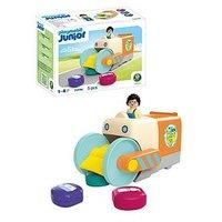 Playmobil | JUNIOR | Fun trash collection vehicle | Toy from 1 year | Gift for toddlers | Sustainable toy with collecting function & accessories | 71774