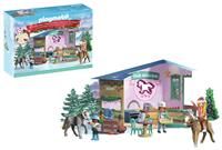 PLAYMOBIL - Horses Of Waterfall - Christmas Baking In The Riding Café - Advent Calendar For Horse Fans - With Daily Surprises And Accessories - Excellent Gift For Children Aged 4 And Over - 71952