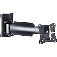 Vivanco WM 3220 Wall Mount VESA 200 x 200 20 kg 10° Tilt 90° Rotation Black