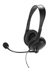 Vivanco IT-HS STEREO RC Stereo Headset with Remote Control On-Ear Volume Control Black