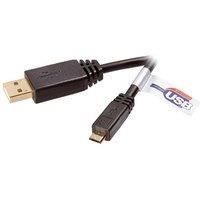 Vivanco USB Type A  Micro B Cable 1.8m