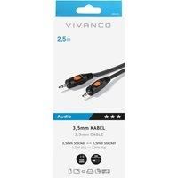 VIVANCO 46045 3.5 mm Aux Cable  2.5 m