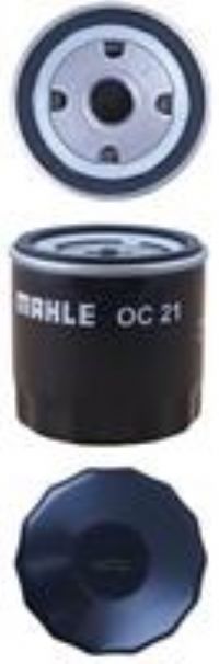 Genuine Mahle Spin-On Engine Oil Filter - OC21