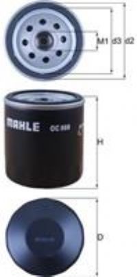 MAHLE OC 988 Oil Filter