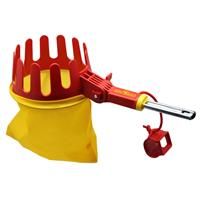 WOLF-Garten RGM Multi-Change Adjustable Fruit Picker Tree Care Tool Head, Red