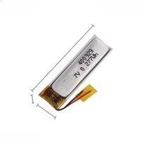 3.7V Li Polymer battery 400929 75mah For sports headphones Bluetooth watch VR display projector